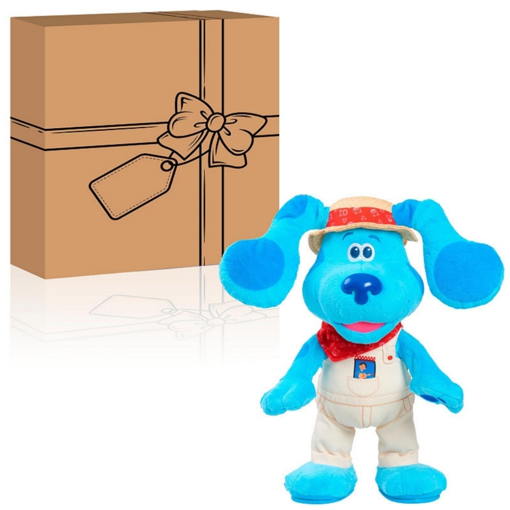 Blue's Clues & You Blue’s Clues & You! Bingo Blue 14-inch Feature Plush Stuffed